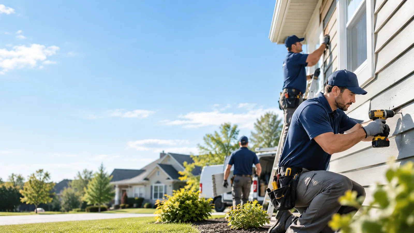 Cracked Siding Repair in Mulberry, AR